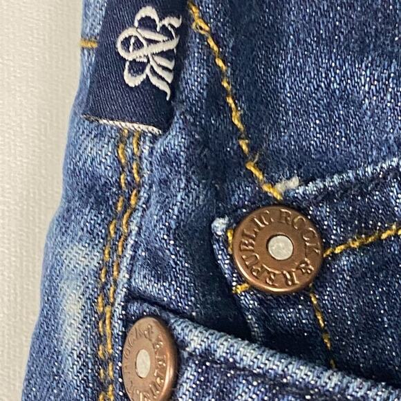 Rock & Republic Denim Berlin Cropped Super Skinny Jeans - Picture 5 of 16